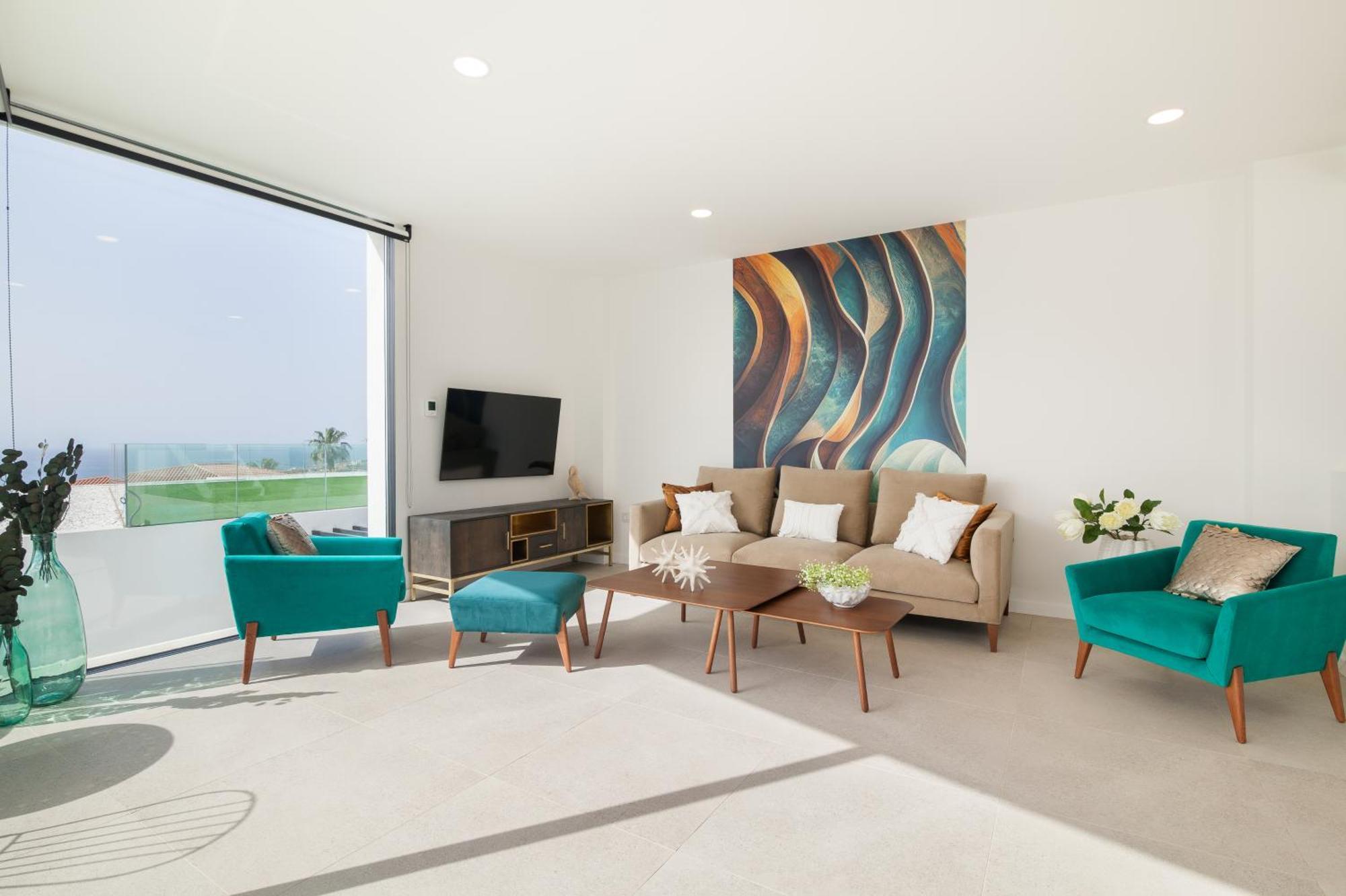 200m² New D With Private, Heated Pool And Amazing Ocean View. Vil·la Costa Adeje (Tenerife)